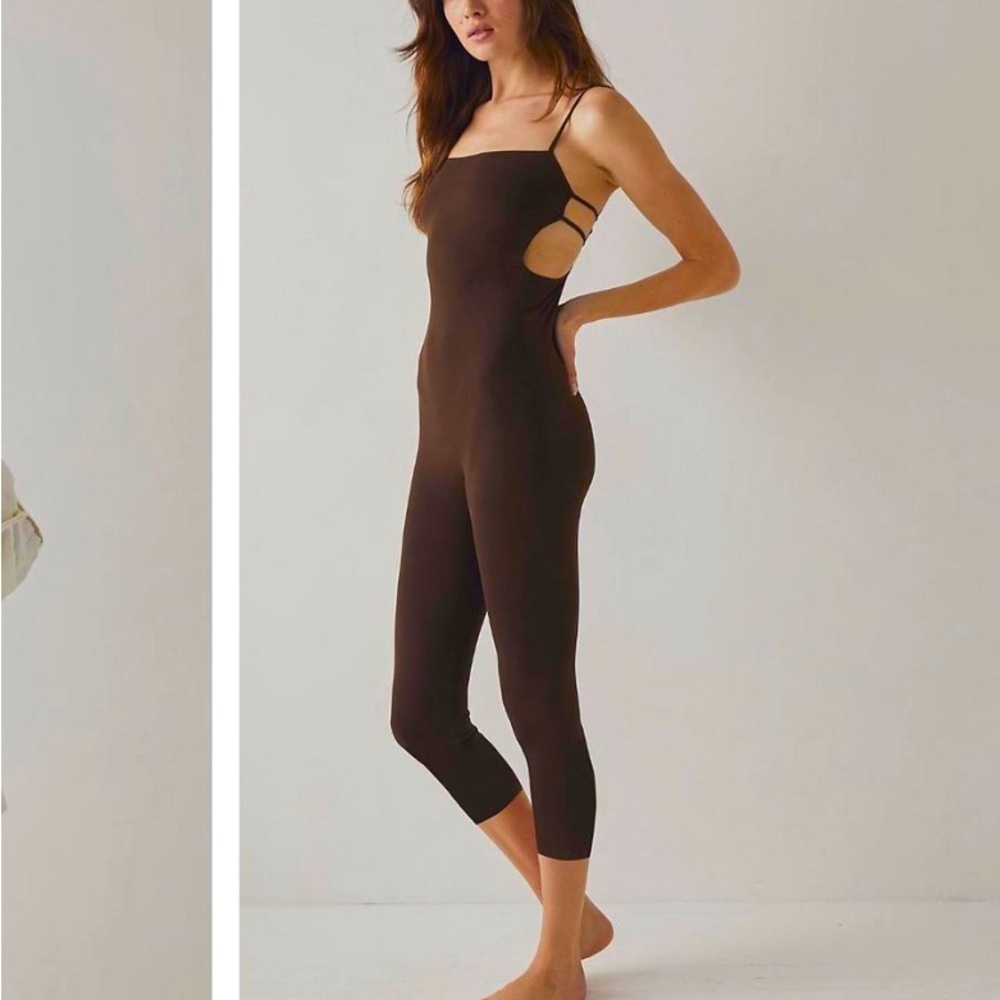 Black free people catsuit